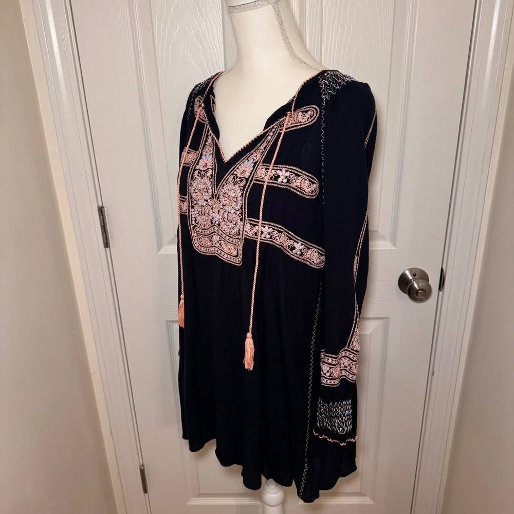 Free People Embroidered Dress